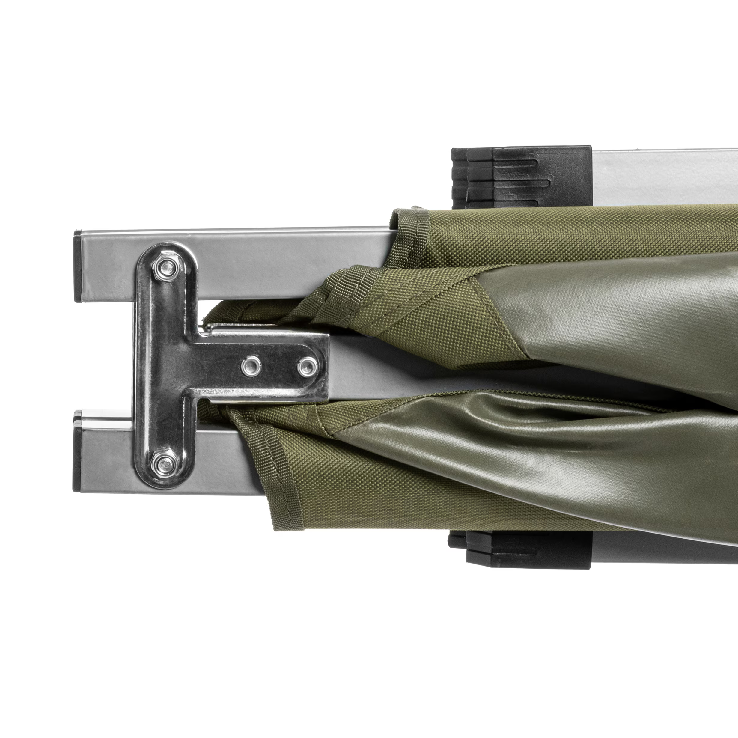 Mil-Tec sulankstoma turistinė lova Olive 210 x 70 cm – nuotrauka 10