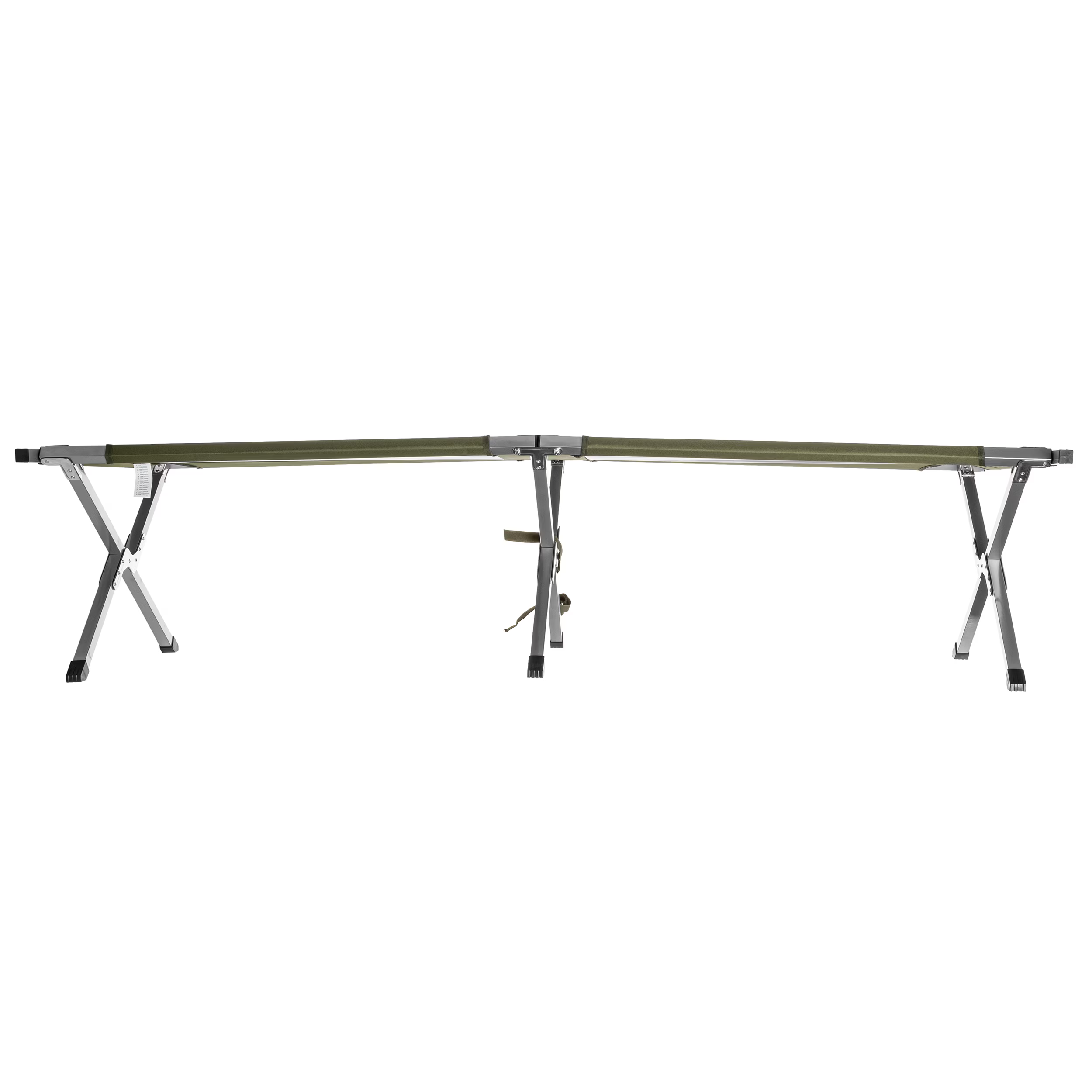 Mil-Tec sulankstoma turistinė lova Olive 210 x 70 cm – nuotrauka 3
