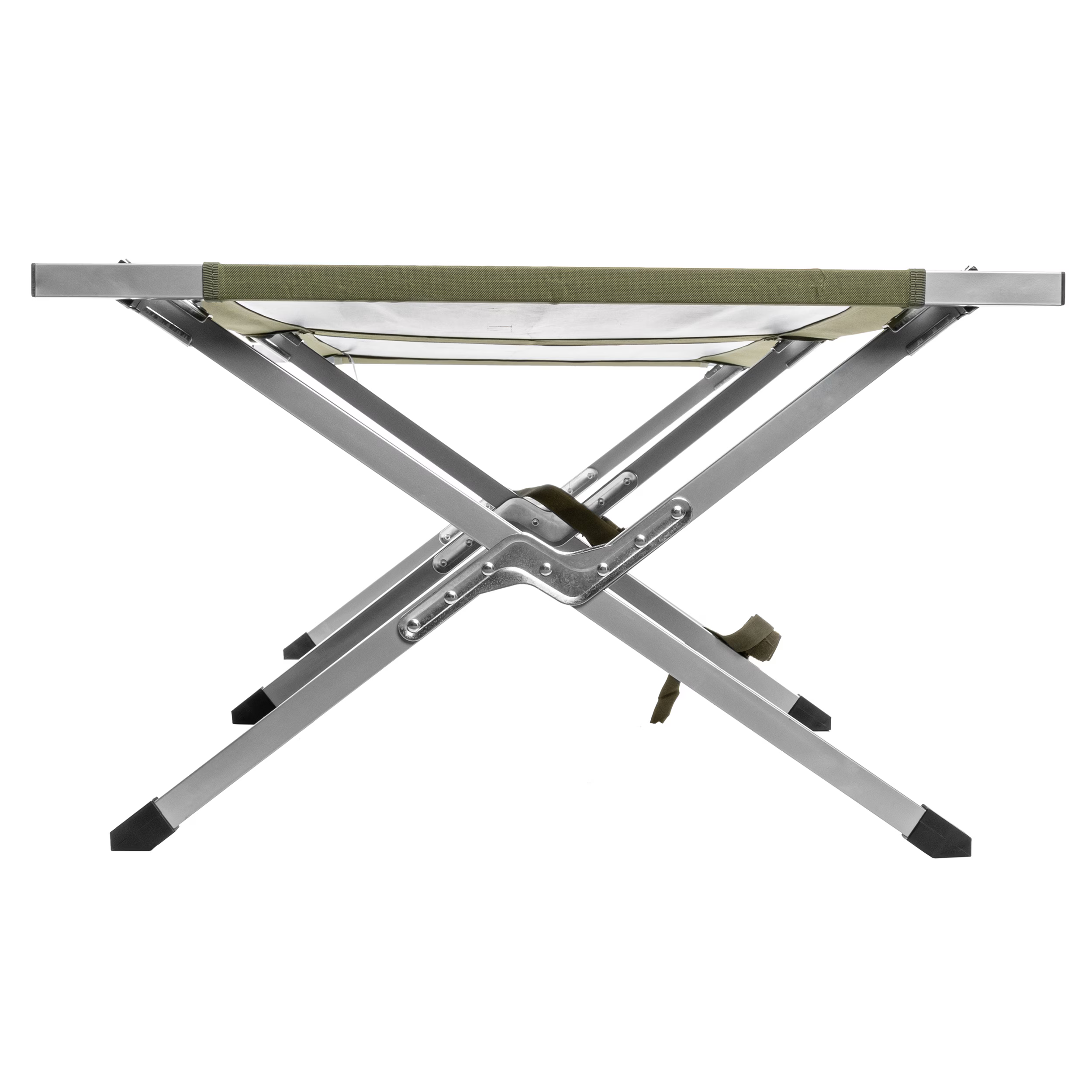 Mil-Tec sulankstoma turistinė lova Olive 210 x 70 cm – nuotrauka 4