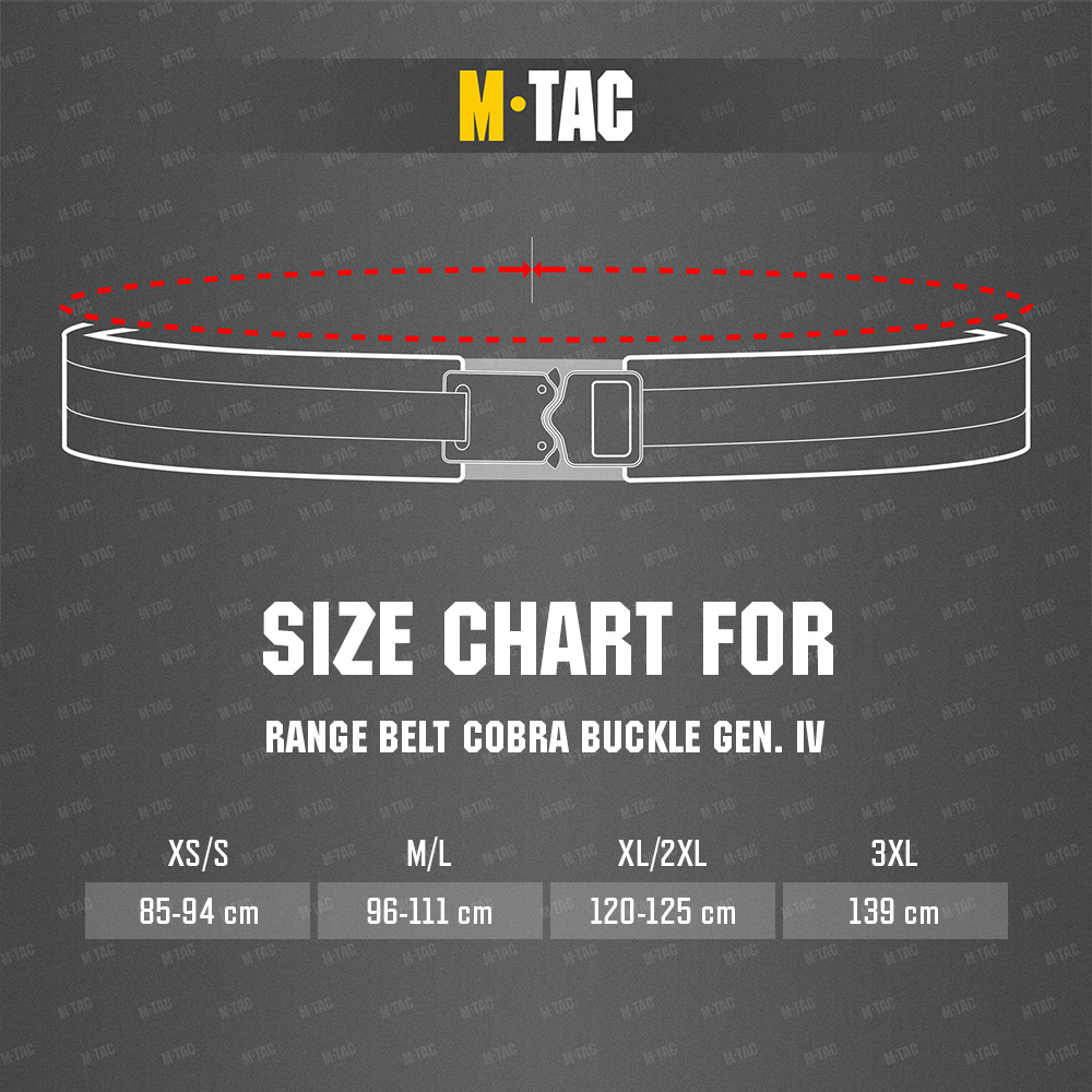 Diržas M-Tac Pas Range Belt Cobra Buckle Gen. IV – nuotrauka 13