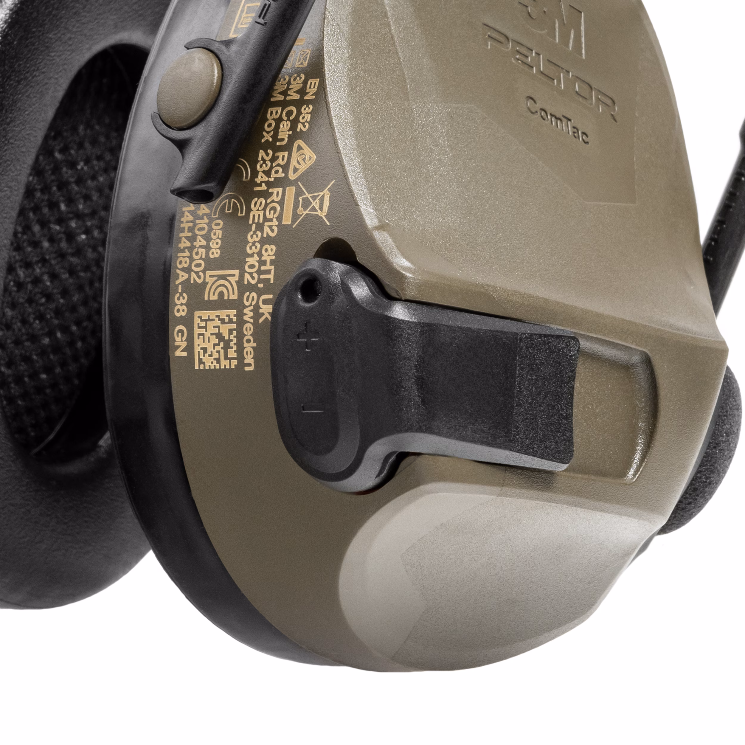 Peltor ComTac VIII 3M Active Hearing Protectors with microphone – nuotrauka 5