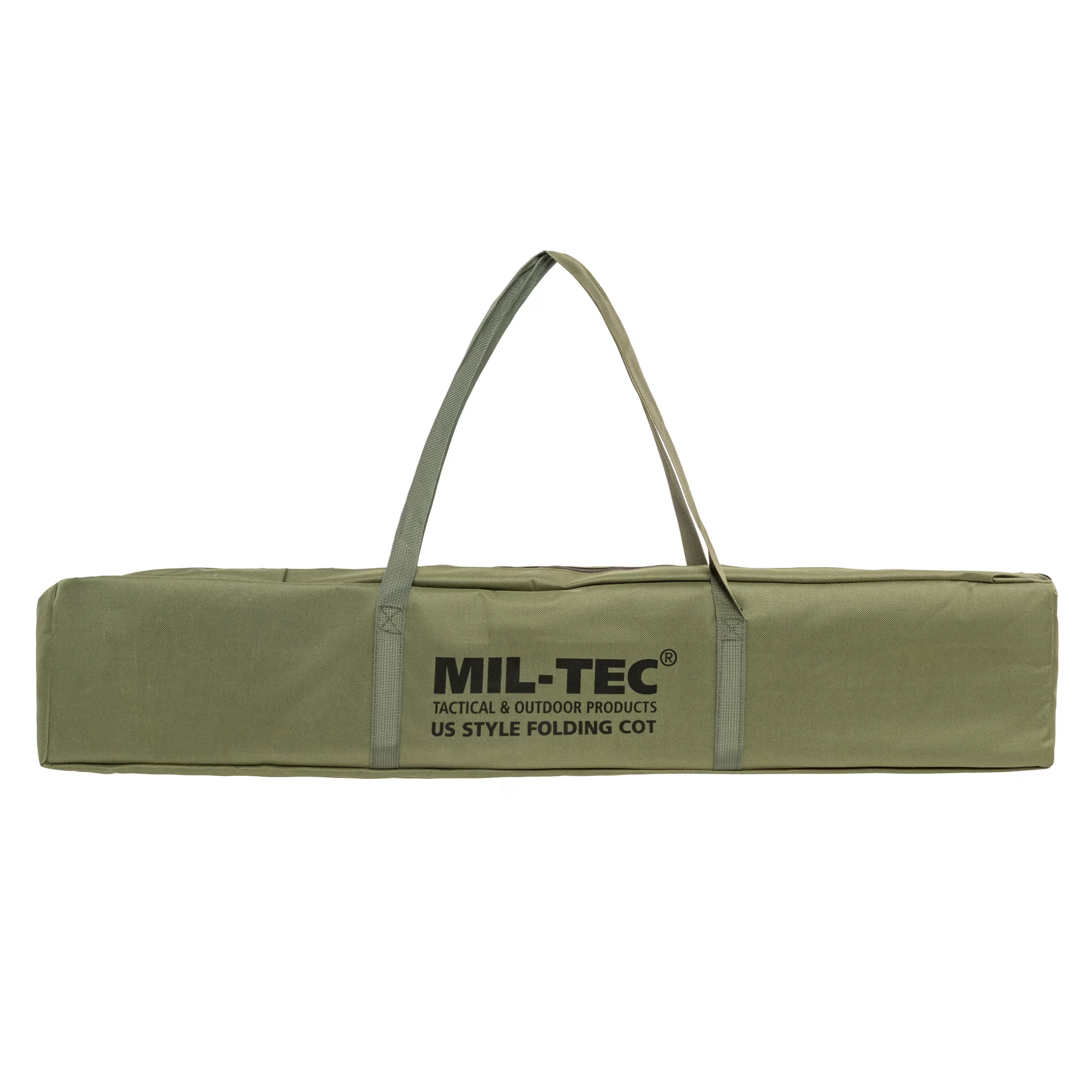 Mil-Tec sulankstoma turistinė lova Olive 210 x 70 cm – nuotrauka 12