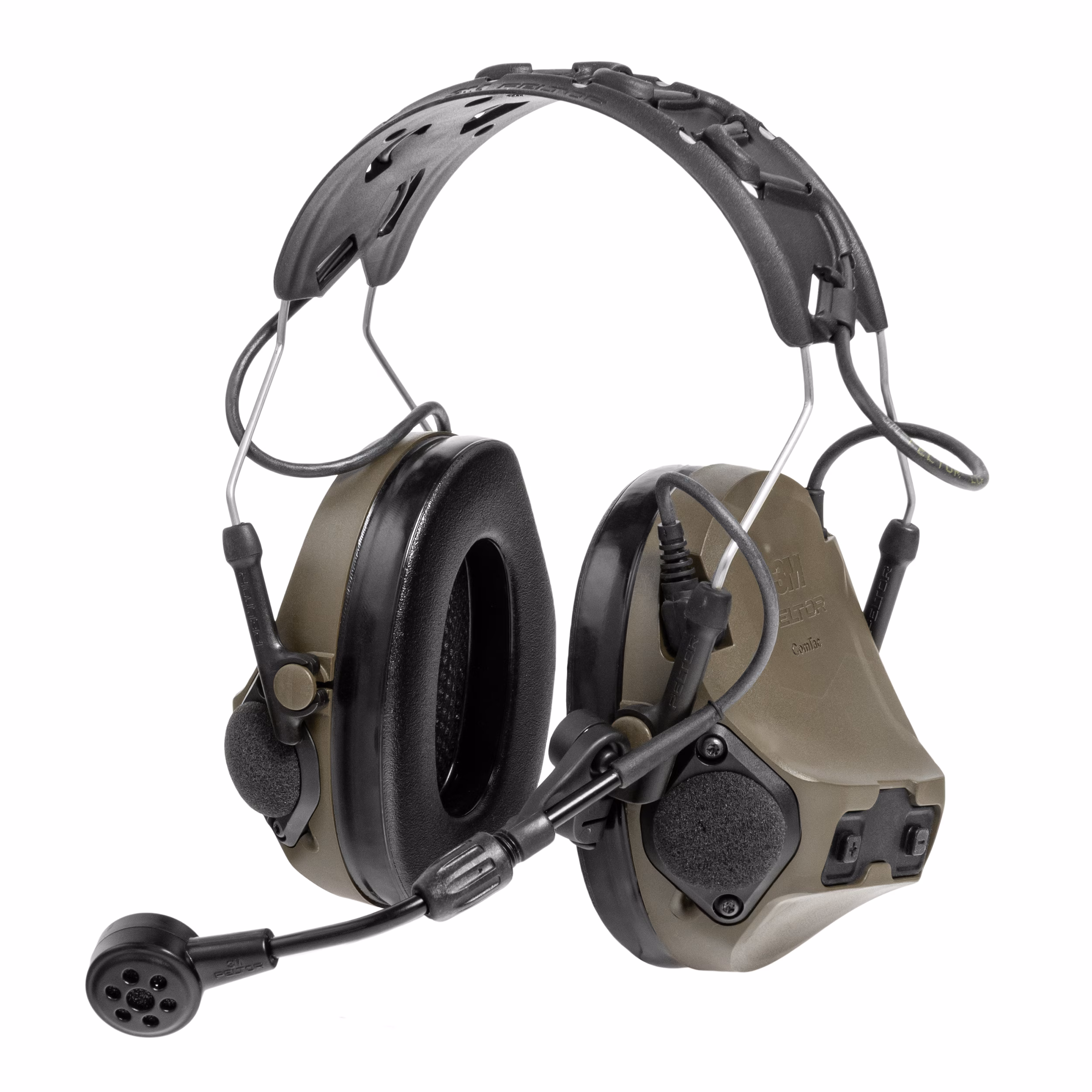 Peltor ComTac VIII 3M Active Hearing Protectors with microphone