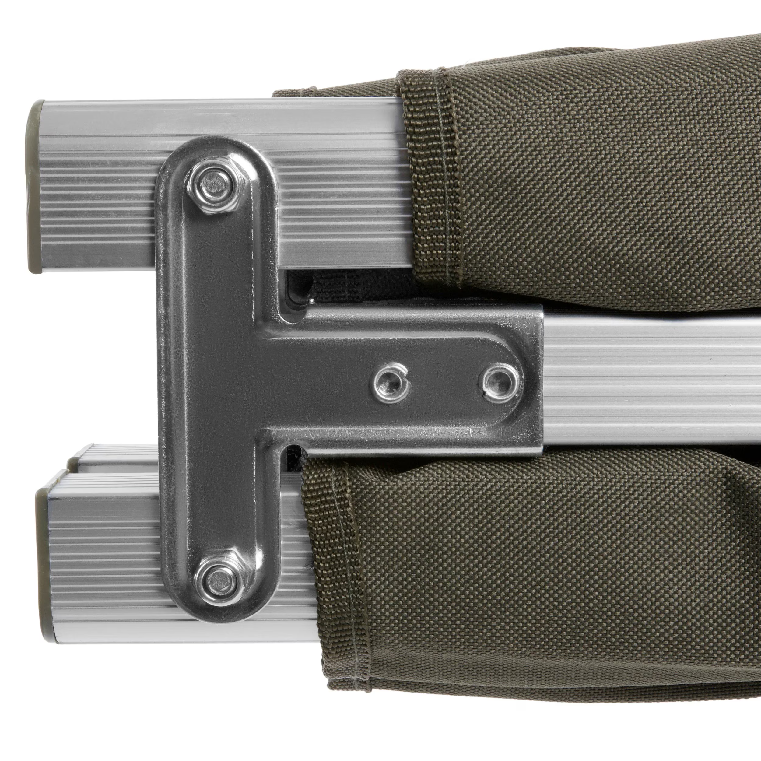 Mil-Tec sulankstoma turistinė lova su čiužiniu ir pagalve – nuotrauka 7