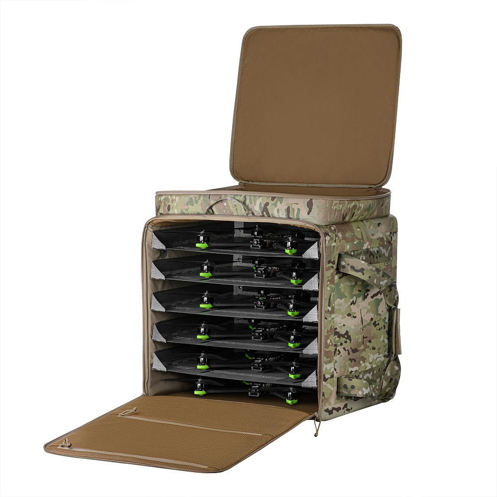 FPV dronų dėklas–kuprinė 10" dronams – nuotrauka 6