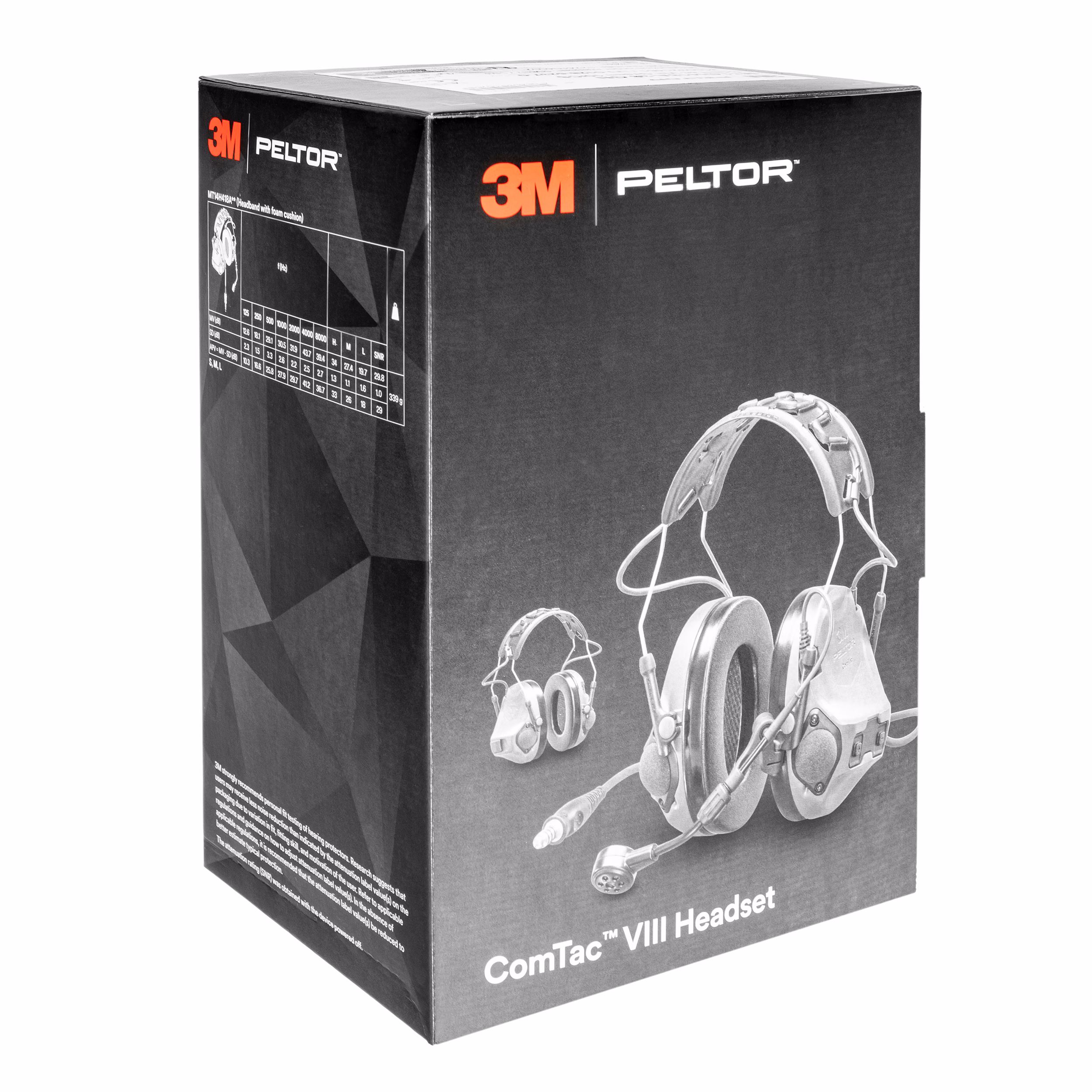 Peltor ComTac VIII 3M Active Hearing Protectors with microphone – nuotrauka 9