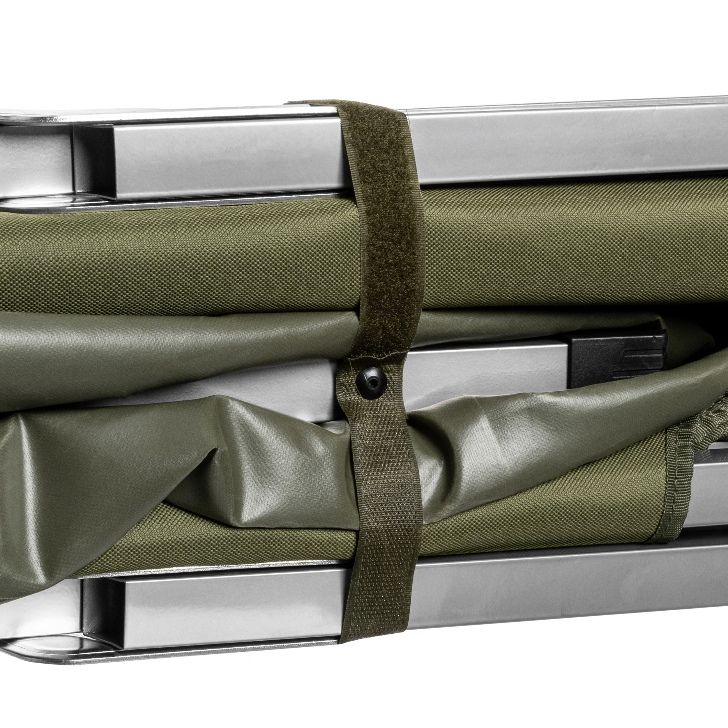 Mil-Tec sulankstoma turistinė lova Olive 190 x 65 cm – nuotrauka 9