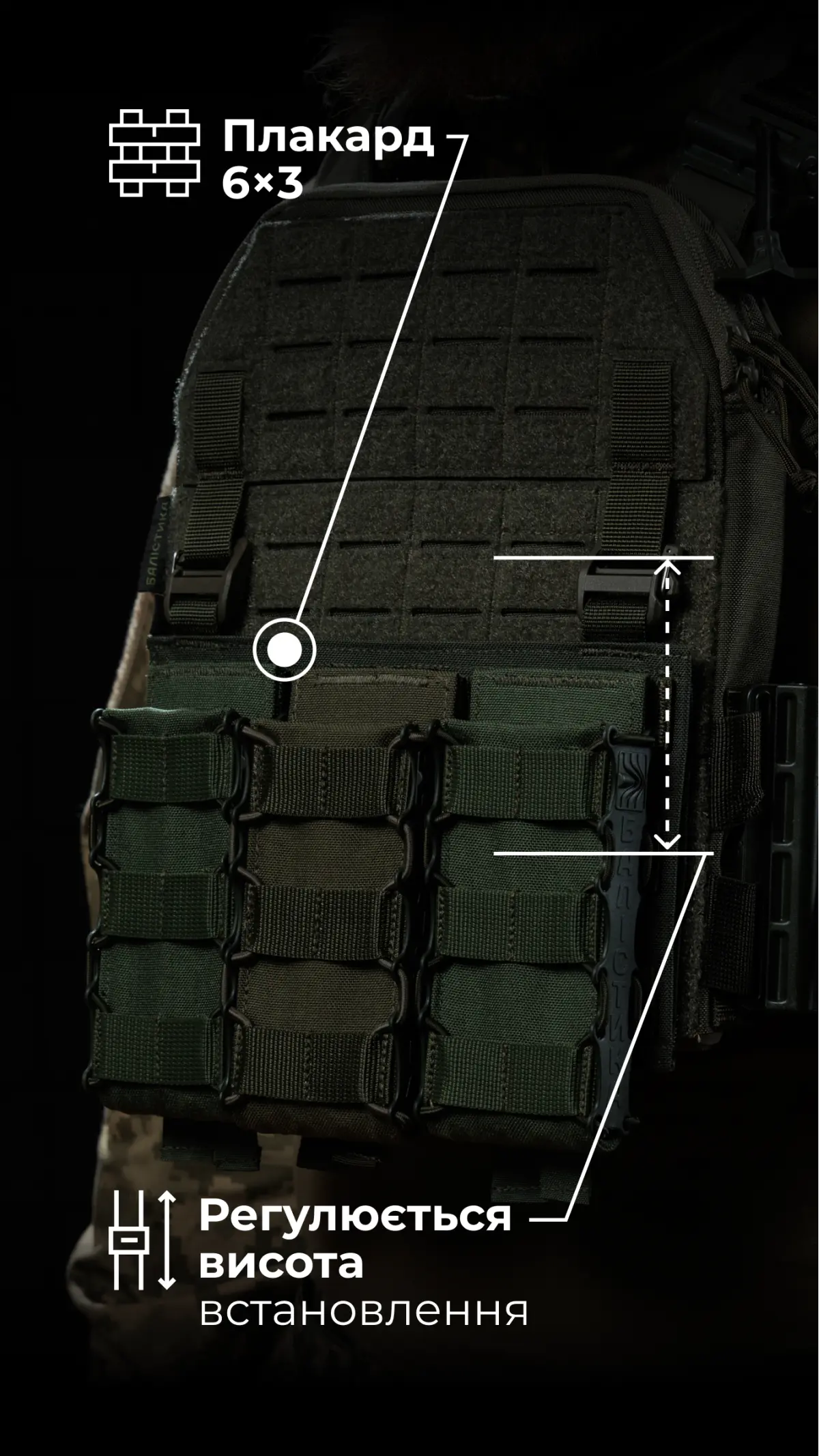 Balistyka Plate carrier M4 – nuotrauka 8