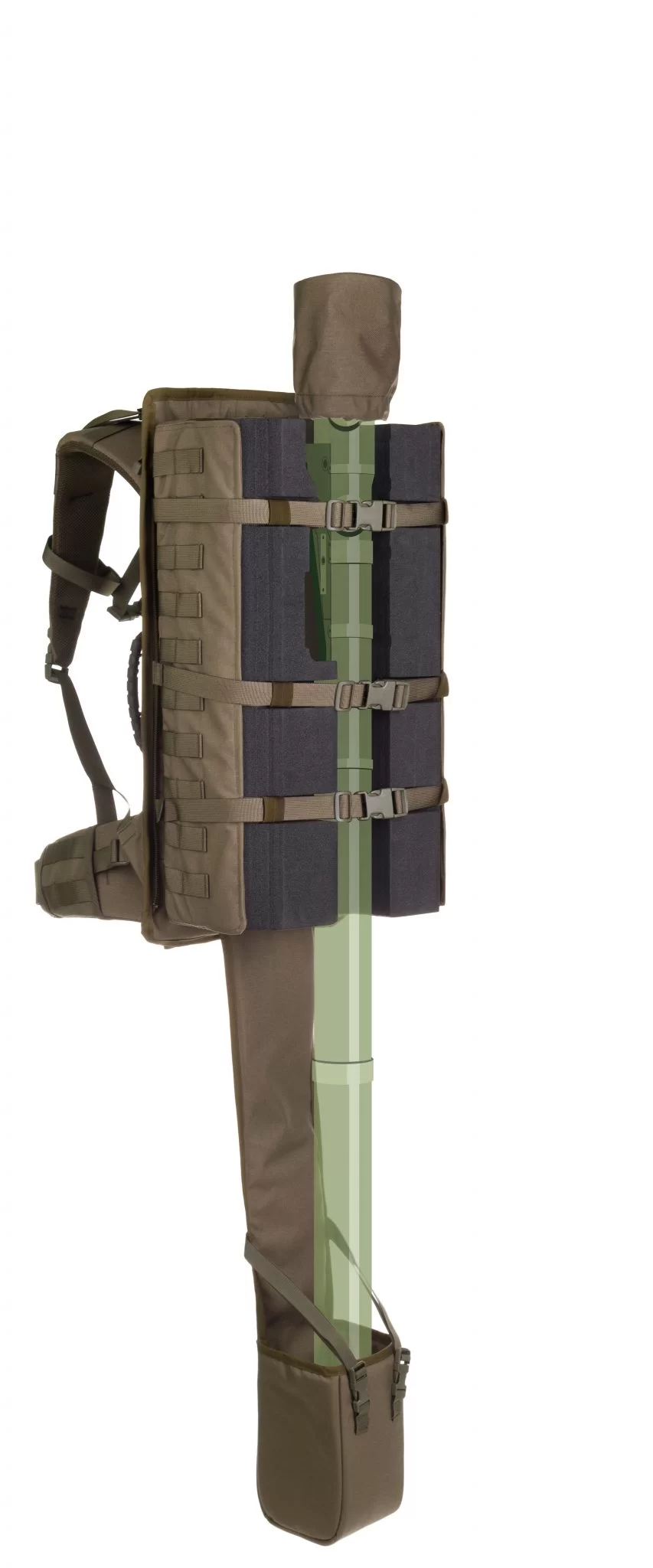 Kuprinė su nešimo diržu PPZR GROM sistemai